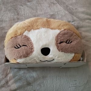 NWT Warmies Stuffed Sloth Plush.